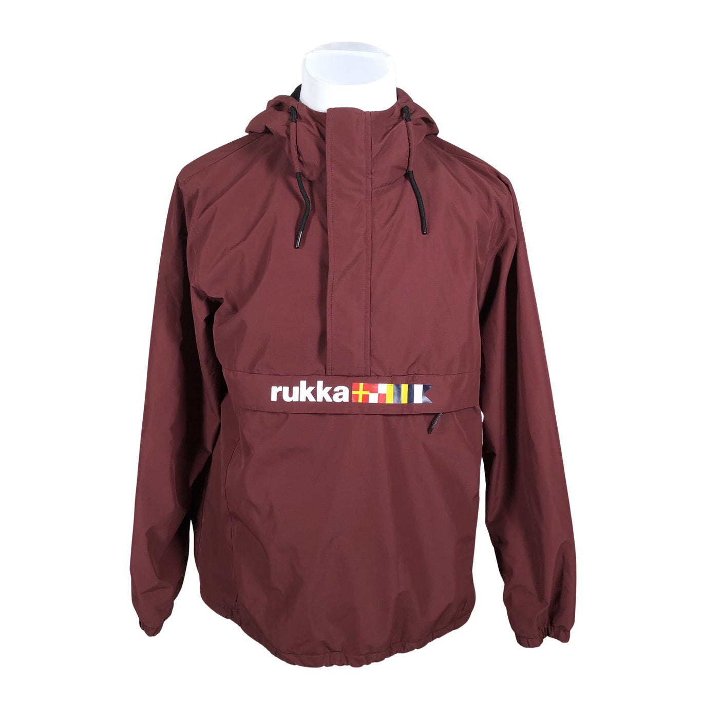 Miesten Rukka - Ulkoilutakki, koko M - Viininpunainen (1)