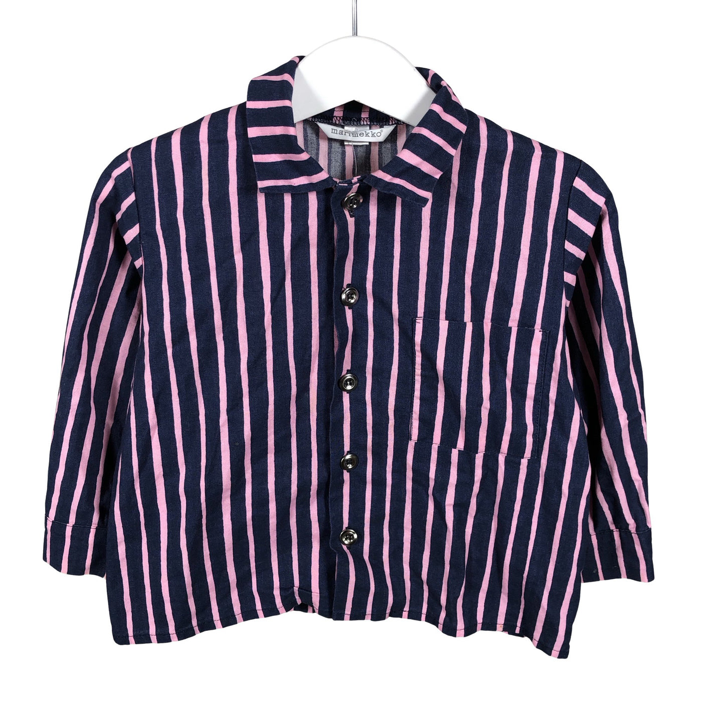 Unisex Marimekko - Kauluspaita, koko 86 - 92 - Sininen (1)