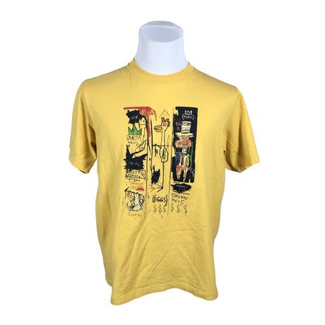Miesten Uniqlo - T-paita, koko XL - Keltainen ()