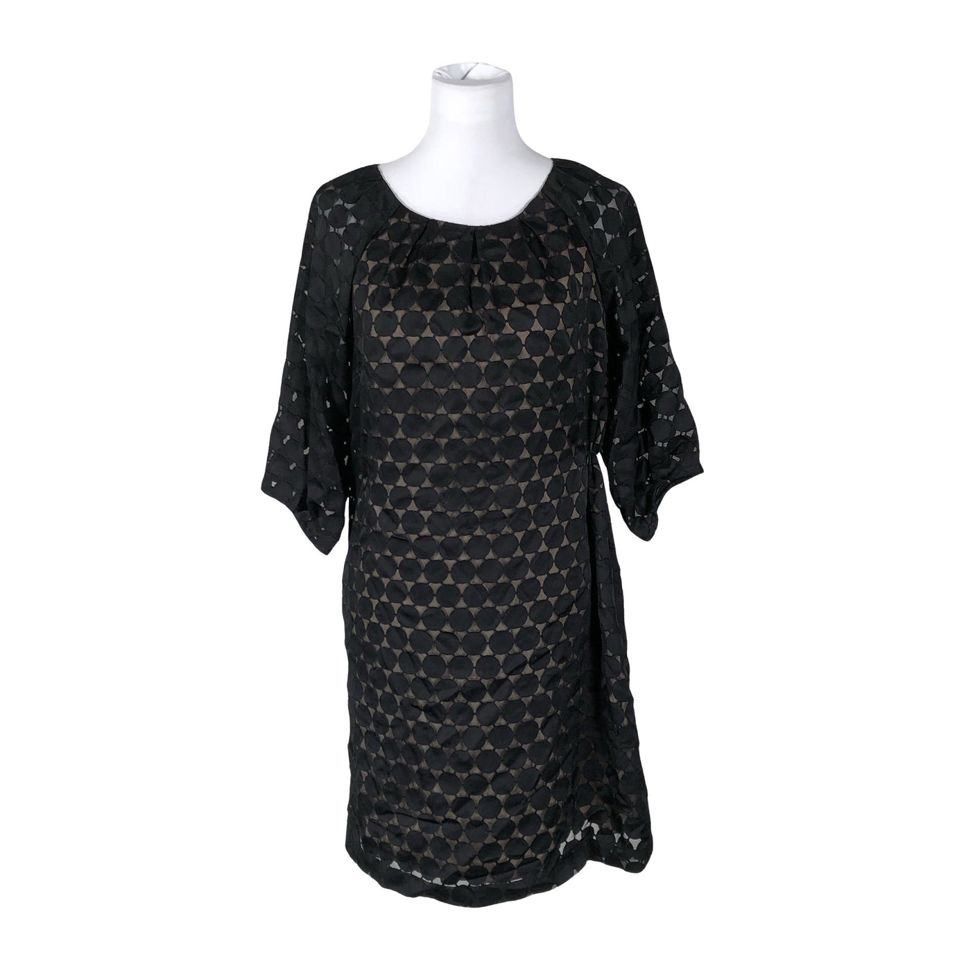 Naisten InWear - Sifonkimekko, koko 38 - Musta (1)