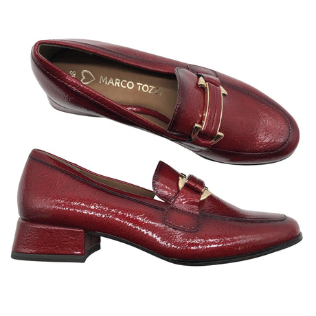 Naisten Marco Tozzi - Loaferit, koko 38 - Punainen ()