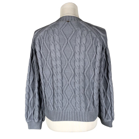 Naisten Your Face - Neuletakki, koko 34 - Vaaleansininen (2)