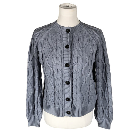 Naisten Your Face - Neuletakki, koko 34 - Vaaleansininen ()