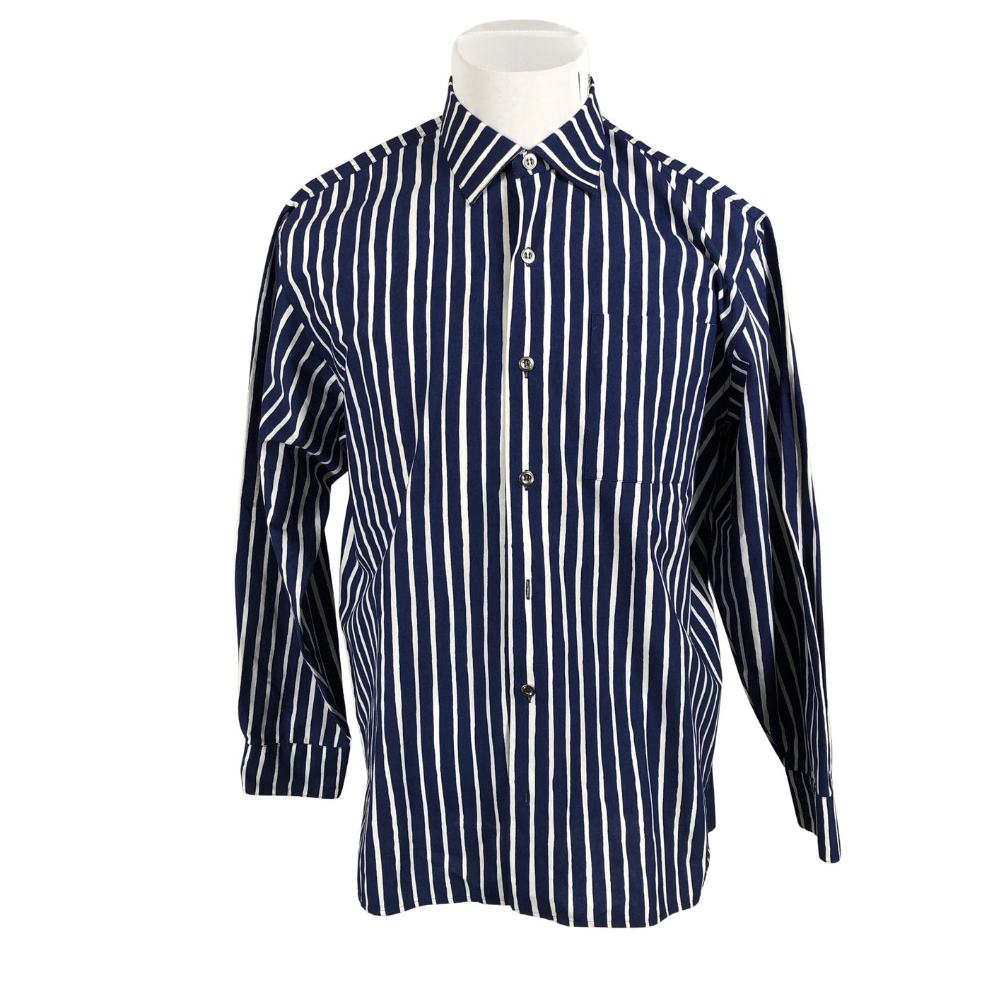 Miesten Marimekko - Kauluspaita, koko 38 - Sininen (1)
