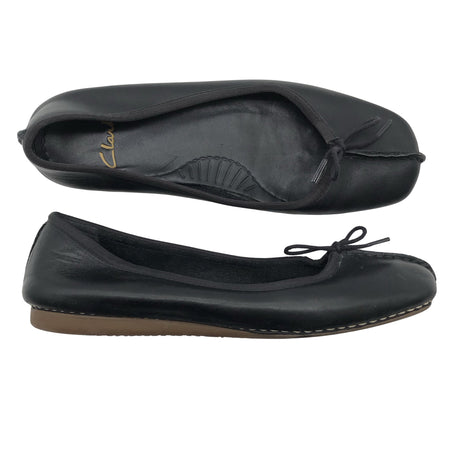 Naisten Clarks - Ballerinat, koko 38 - Musta ()