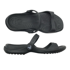 Naisten Crocs - Sandaalit, koko 39 - Musta (1)