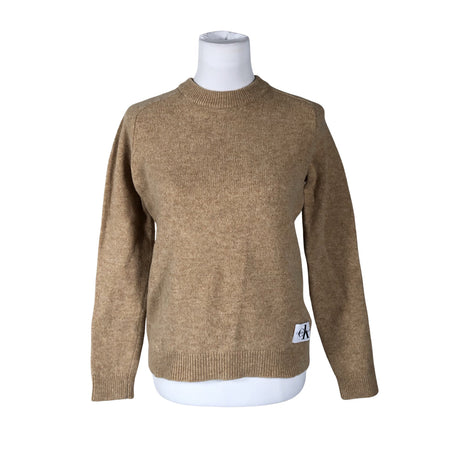 Naisten Calvin Klein Jeans - Neulepaita, koko 38 - Ruskea ()
