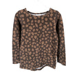 Unisex Poiu - Trikoopaita, koko 122 - 128 - Ruskea ()