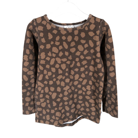 Unisex Poiu - Trikoopaita, koko 122 - 128 - Ruskea ()