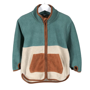 Unisex Lindex - Fleecetakki, koko 110 - 116 - Sininen (1)