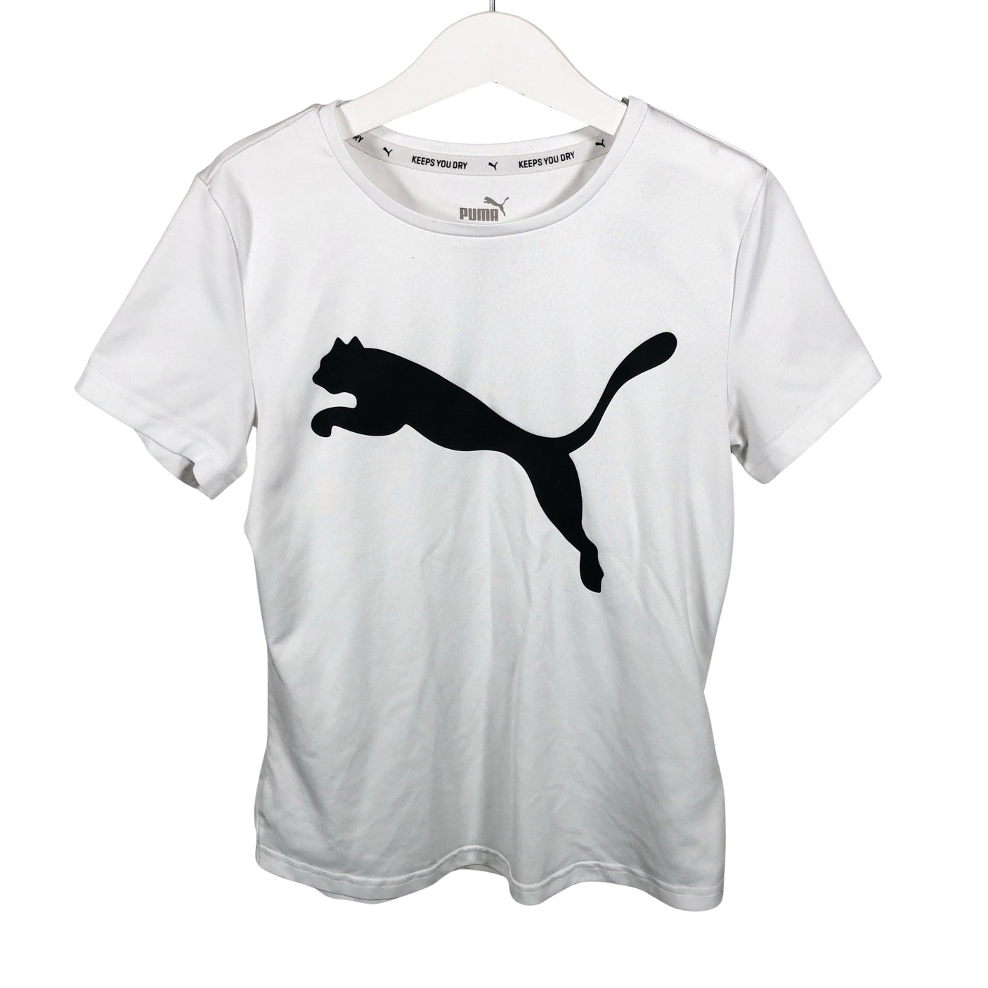 Unisex Puma - Urheilupaita, lyhyet hihat, koko 146 - 152 - Valkoinen (1)