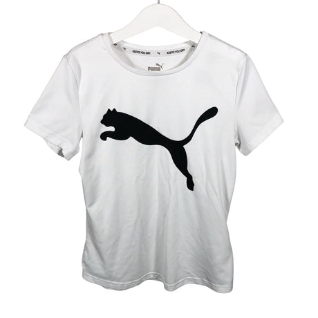 Unisex Puma - Urheilupaita, lyhyet hihat, koko 146 - 152 - Valkoinen ()