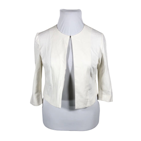 Naisten Your Face - Collegejakku, koko 44 - Valkoinen ()