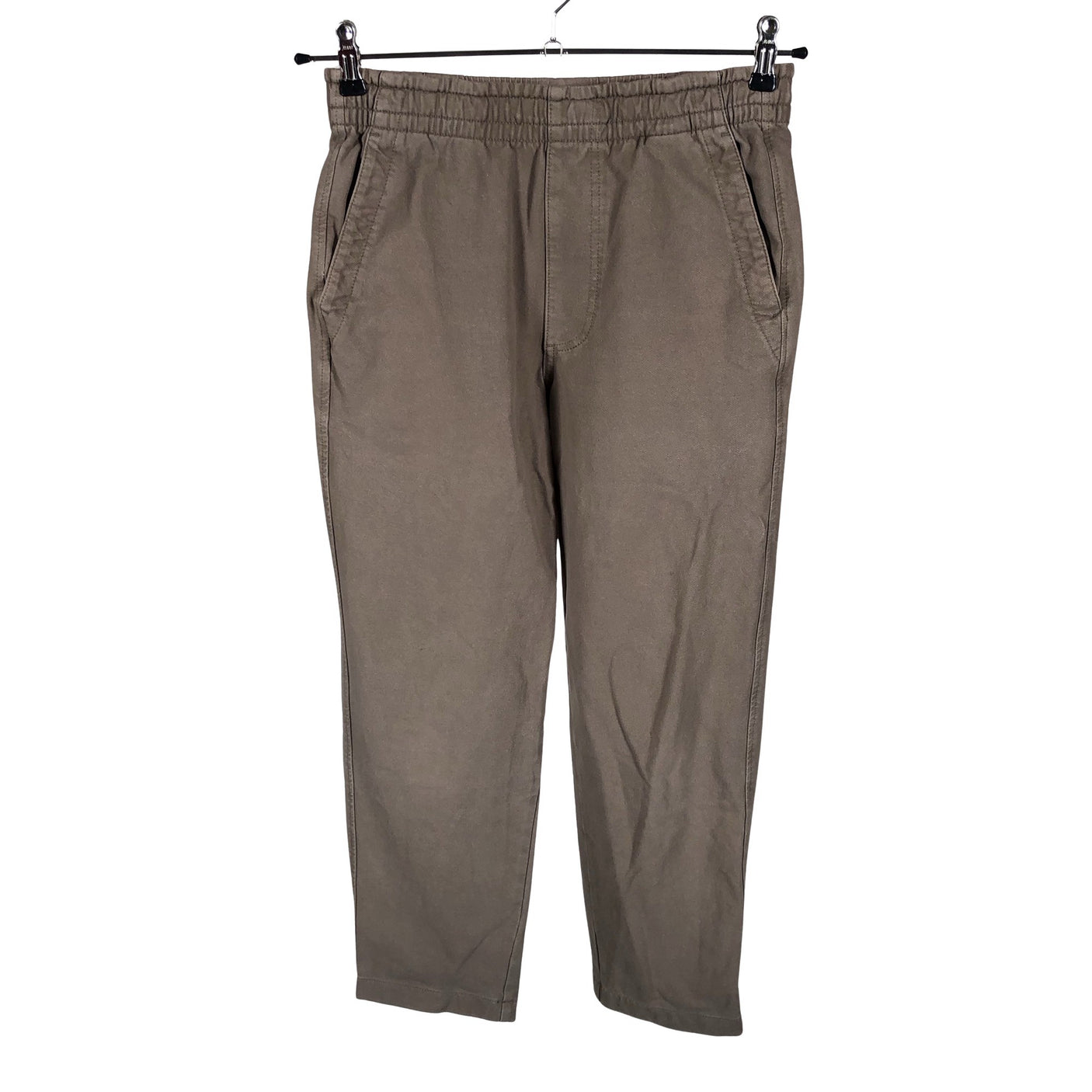 Naisten Uniqlo - Kangashousut, koko 36 - Ruskea (1)
