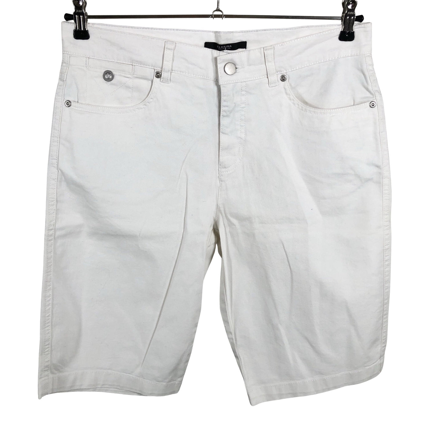 Naisten Clarina - Shortsit, koko 40 - Valkoinen (1)