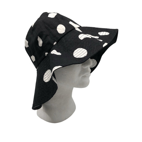 Naisten Marimekko - Kesähattu, koko 56 - 58 cm - Musta ()