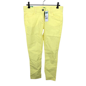Tyttöjen Benetton - Farkut, koko 146 - 152 - Keltainen (1)