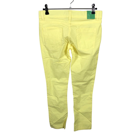 Tyttöjen Benetton - Farkut, koko 146 - 152 - Keltainen (2)