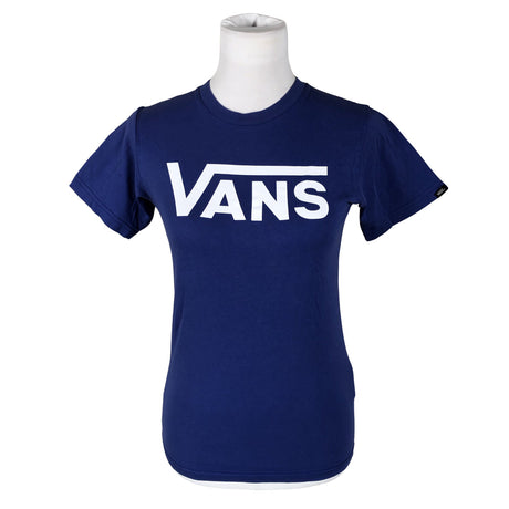 Naisten Vans - T-paita, koko 34 - Sininen ()