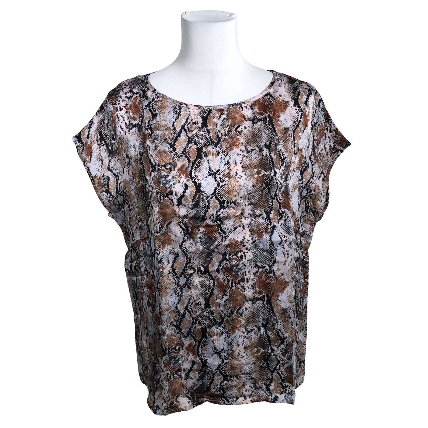 Naisten Ril's - Lyhythihainen pusero, koko 38 - Vaaleanpunainen (1)