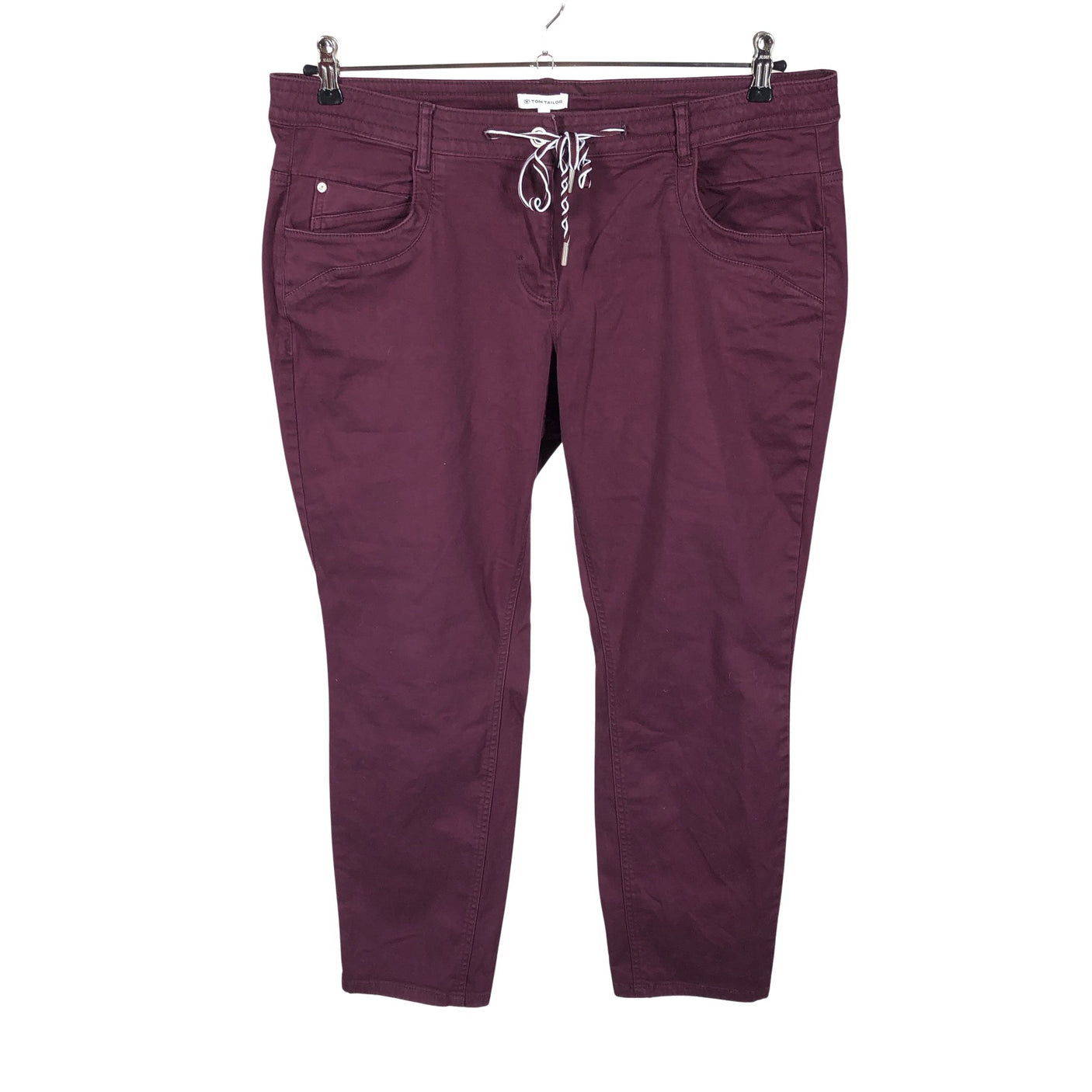 Naisten Tom Tailor - Kangashousut, koko 44 - Violetti (1)