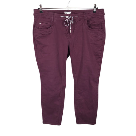 Naisten Tom Tailor - Kangashousut, koko 44 - Violetti ()