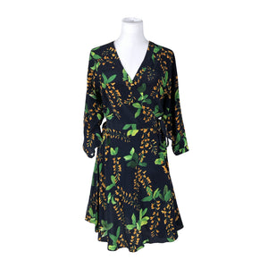 Naisten Karen Millen - Sifonkimekko, koko 40 - Sininen (1)