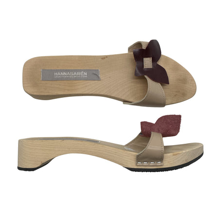 Naisten Hanna Sarén - Korolliset sandaalit, koko 37 - Beige ()
