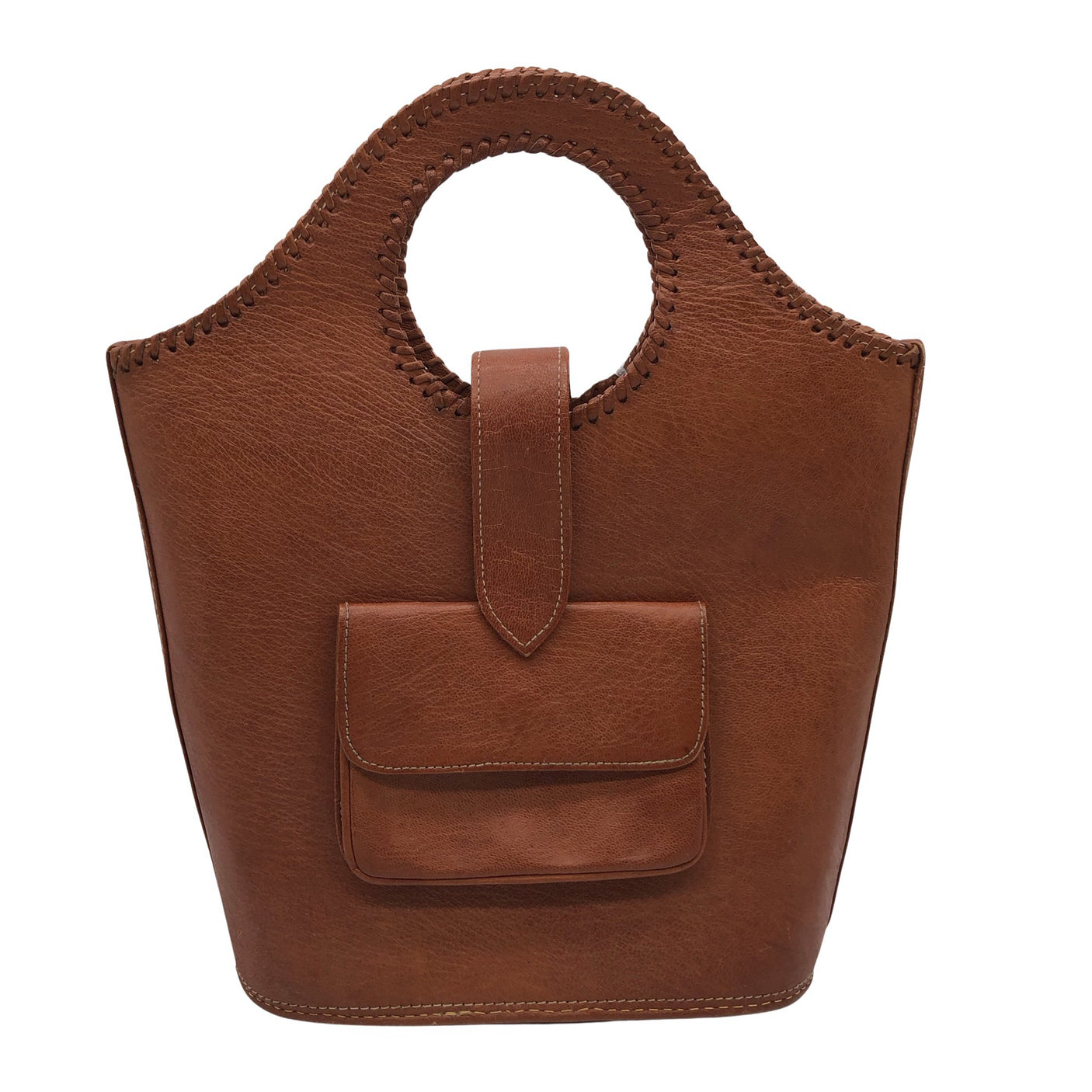 Unisex Handmade - Käsilaukku, koko Maxi - Ruskea (1)