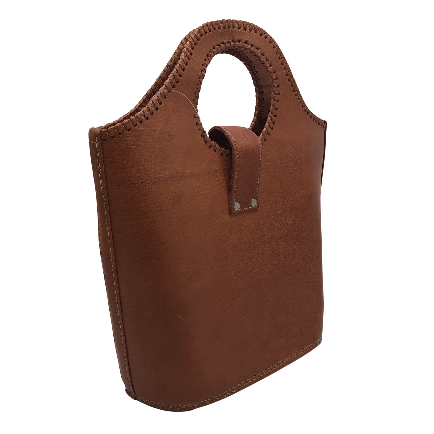 Unisex Handmade - Käsilaukku, koko Maxi - Ruskea (2)