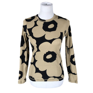 Naisten Marimekko - Trikoopaita, koko 36 - Beige (1)