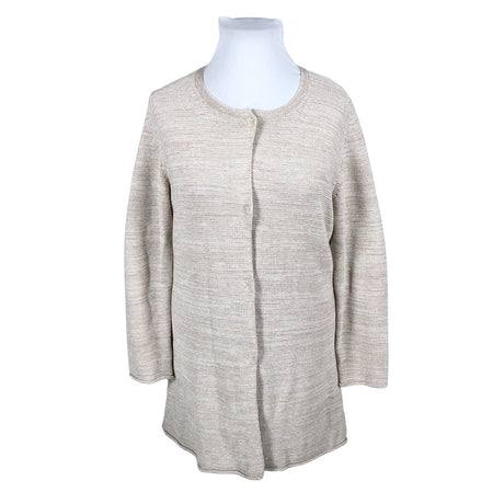 Naisten Crazy Wool - Neuletakki, koko 44 - Beige ()