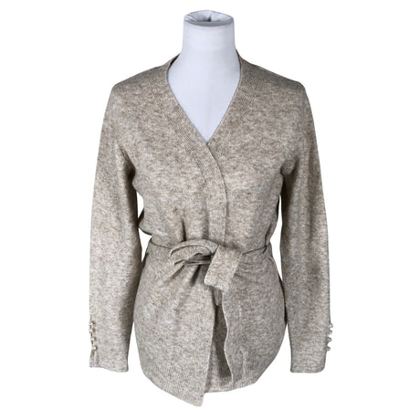 Naisten Ichi - Neuletakki, koko 38 - Beige ()