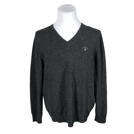 Miesten Gant - Neulepaita, koko XL - Harmaa ()