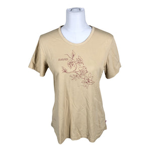 Naisten David - T-paita, koko 40 - Beige (1)