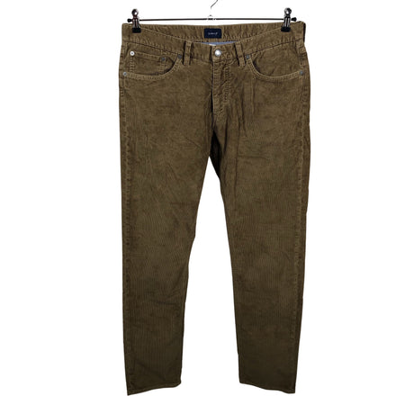 Miesten Gant - Samettihousut, koko W33 - Ruskea ()