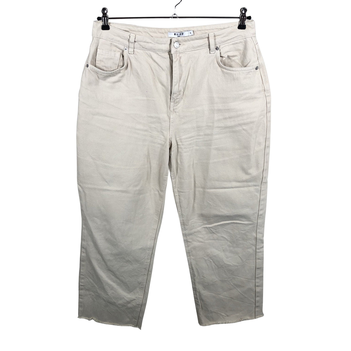 Naisten Na-KD - Farkut, koko 38 - Beige (1)