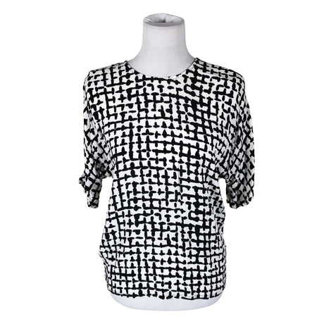Naisten Marimekko - Lyhythihainen pusero, koko 36 - Valkoinen ()