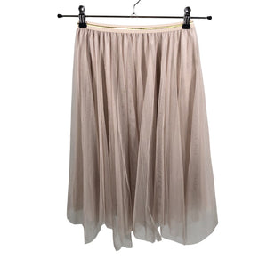 Naisten Evona - Tyllihame, koko 38 - Beige (1)