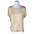 Naisten Christelle & Co - Lyhythihainen pusero, koko 40 - Beige ()