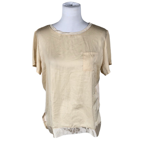 Naisten Christelle & Co - Lyhythihainen pusero, koko 40 - Beige ()