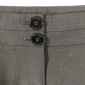 Naisten Burberry - Suorat housut, koko 38 - Musta (3)