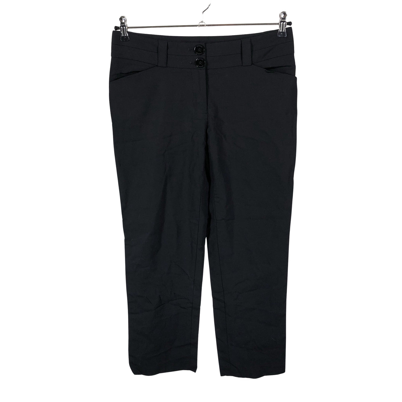 Naisten Burberry - Suorat housut, koko 38 - Musta (1)
