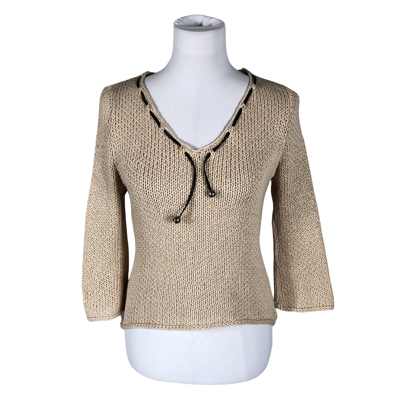 Naisten Apart - Neulepaita, koko 38 - Beige (1)