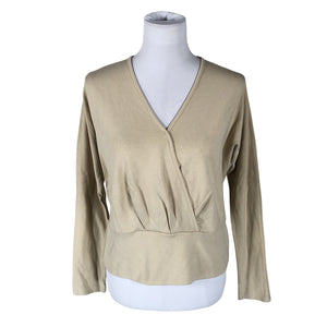 Naisten Nanso - Trikoopaita, koko 38 - Beige (1)