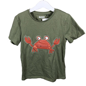 Poikien Bogi - T-paita, koko 134 - 140 - Vihreä (1)