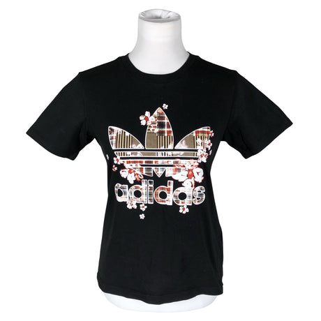 Naisten Adidas - T-paita, koko 38 - Musta ()