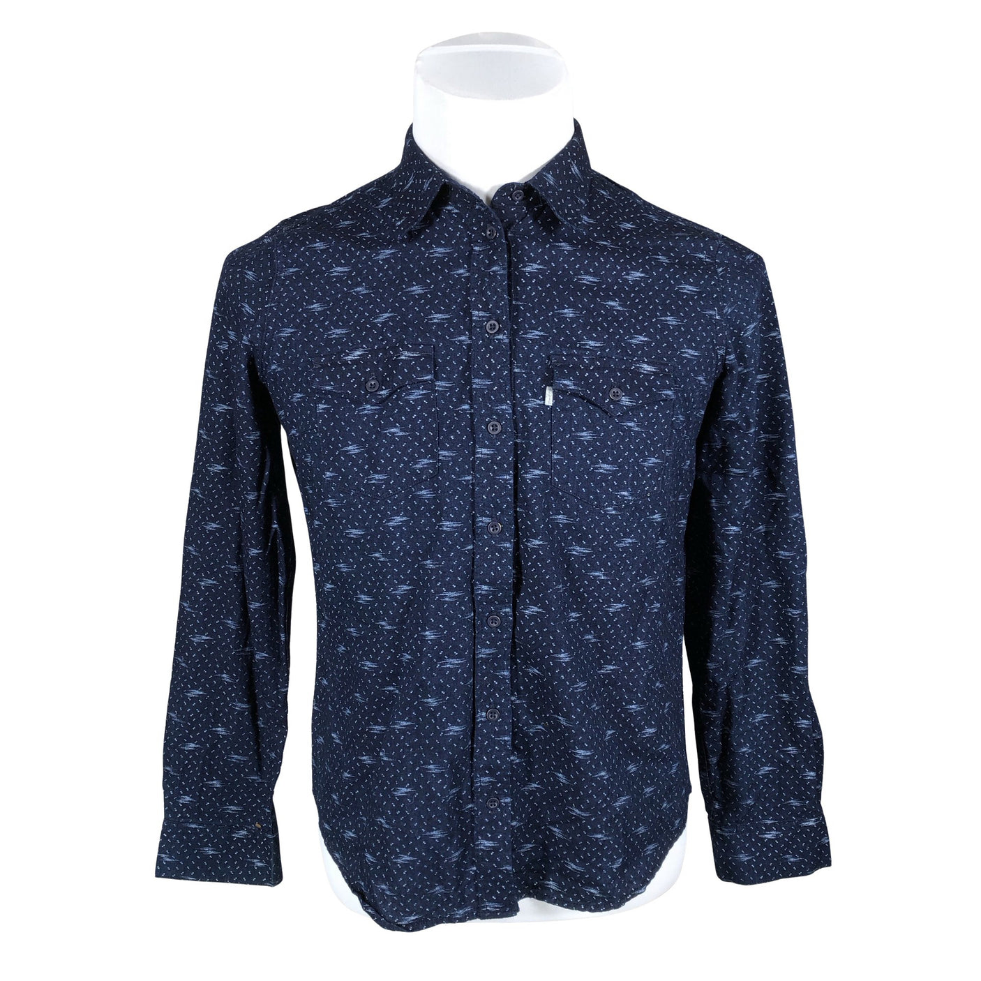 Miesten Levi's - Kauluspaita, koko M - Sininen (1)