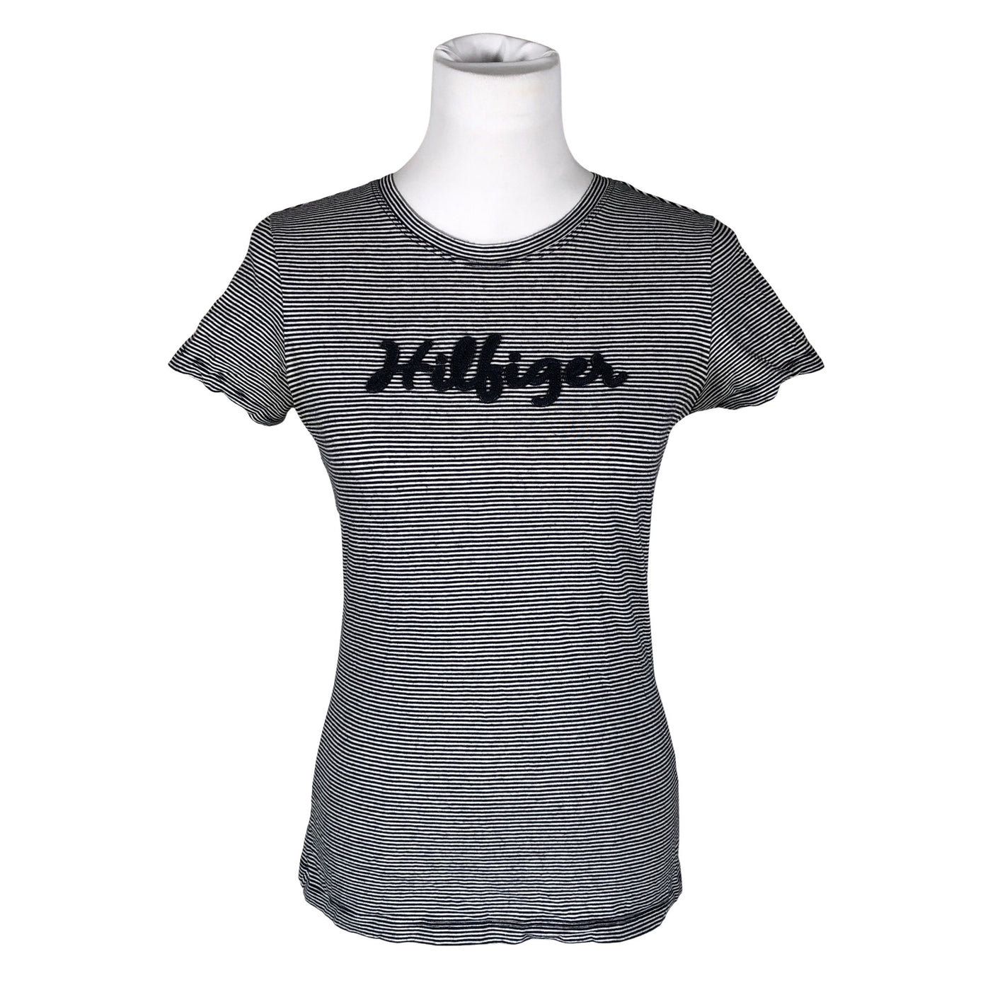 Naisten Tommy Hilfiger - T-paita, koko 34 - Harmaa (1)