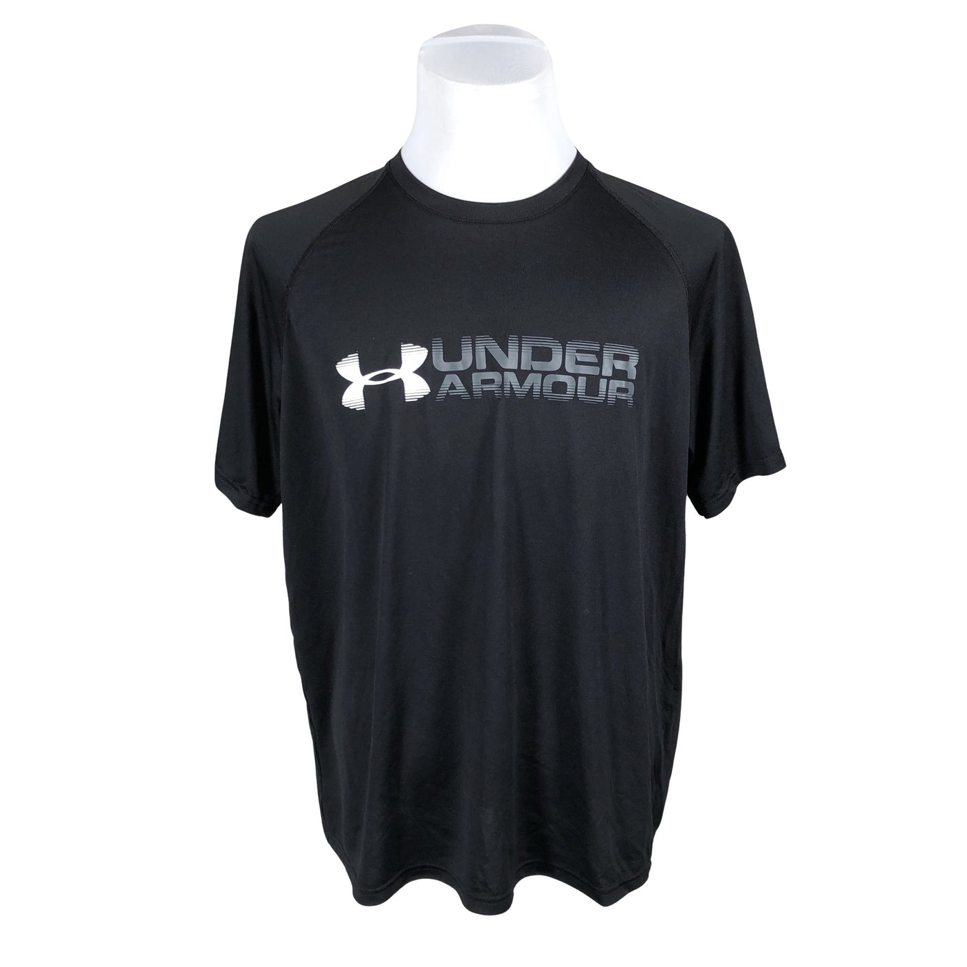 Miesten Under Armour - Urheilupaita, lyhyet hihat, koko L - Musta (1)